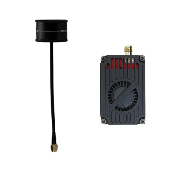 1.3G 4W VTX V2 TRANSMITTER MODULE with Antenna for RC FPV Racing Freestyle Drones DIY Parts